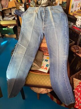 Classic Light Wash Blue Jeans